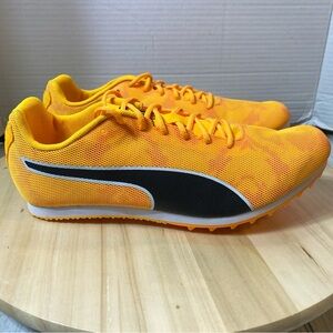 Size 8.5 Puma Evospeed Star 8 Track & Field Spike Sprint Orange 377959-01 New!